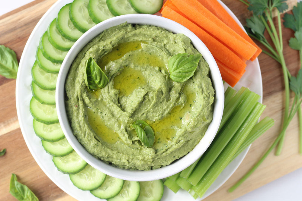 Clean Green Hummus Recipe