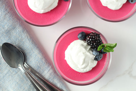 Feel the Love With This Delicious Dairy-Free Beet Panna Cotta
