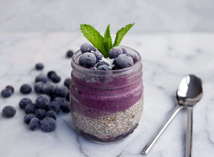 Blueberry Chia Pudding - The Breakfast Of Champions
