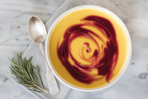 Try This Colorful Butternut Squash And Beet Soup