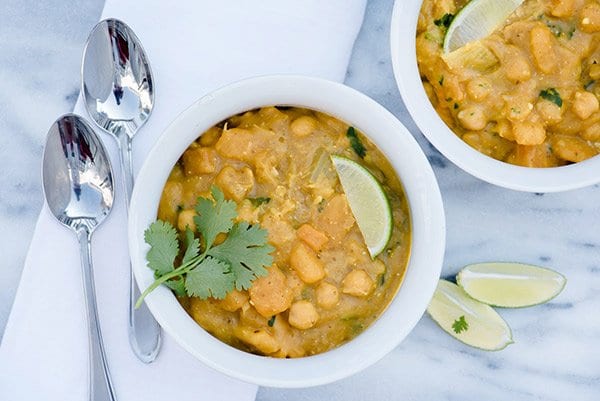 Squash And Chickpea Curry