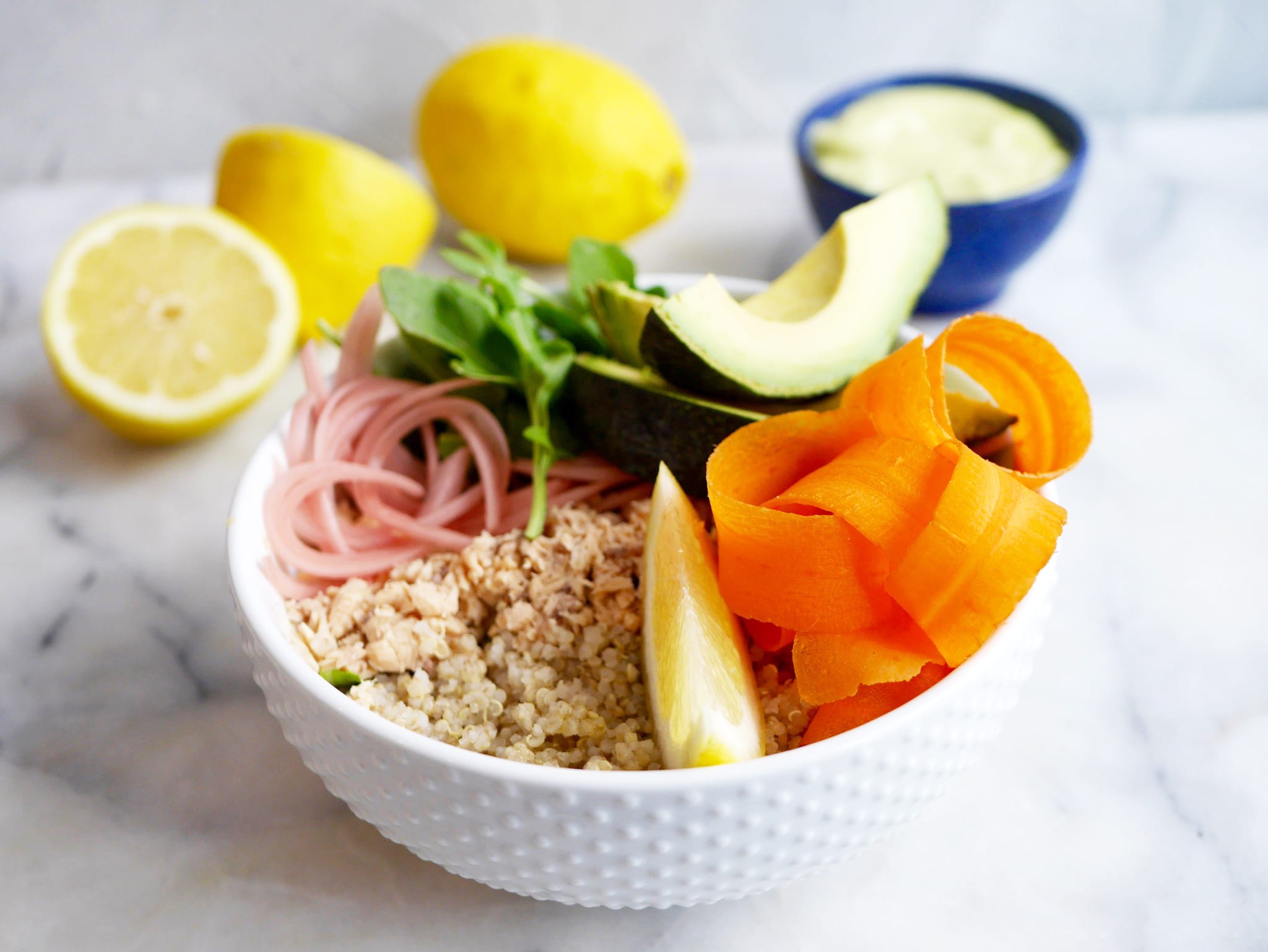 Easy Weeknight Salmon Bowl With Quinoa