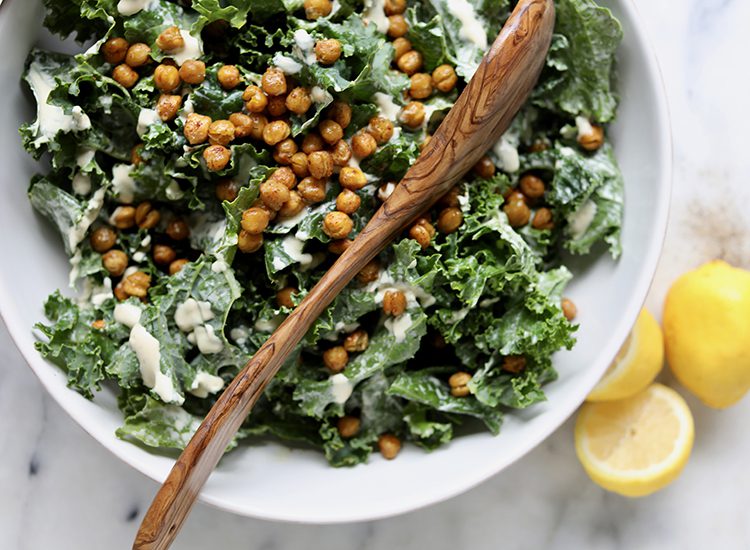 A Vegan Caesar Salad With A Surprising Ingredient