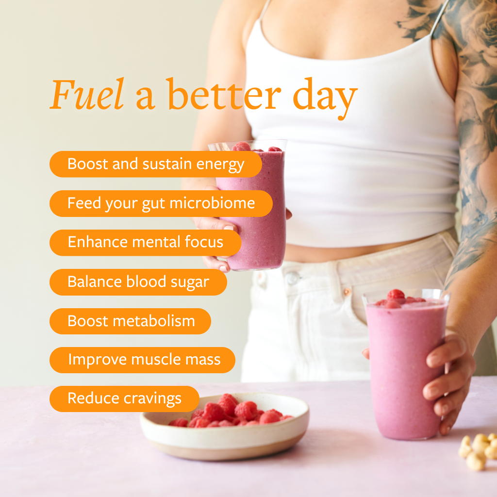 Benefits List of Daily Shake Superblend.