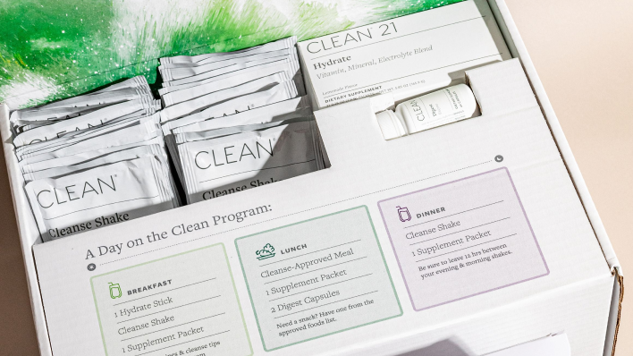 Clean 21 kit in box