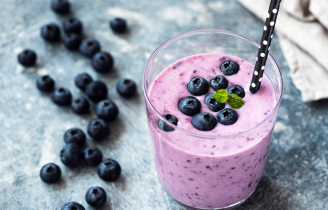 Blueberry smoothie