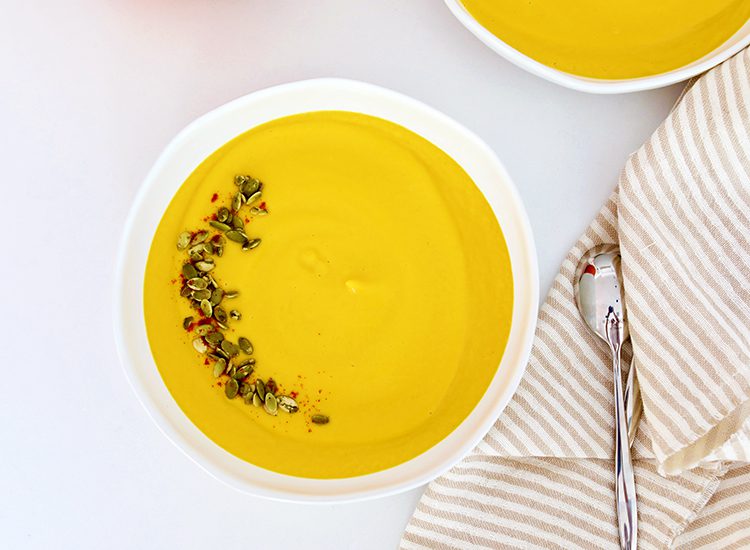Creamy And Decadent Pumpkin Soup