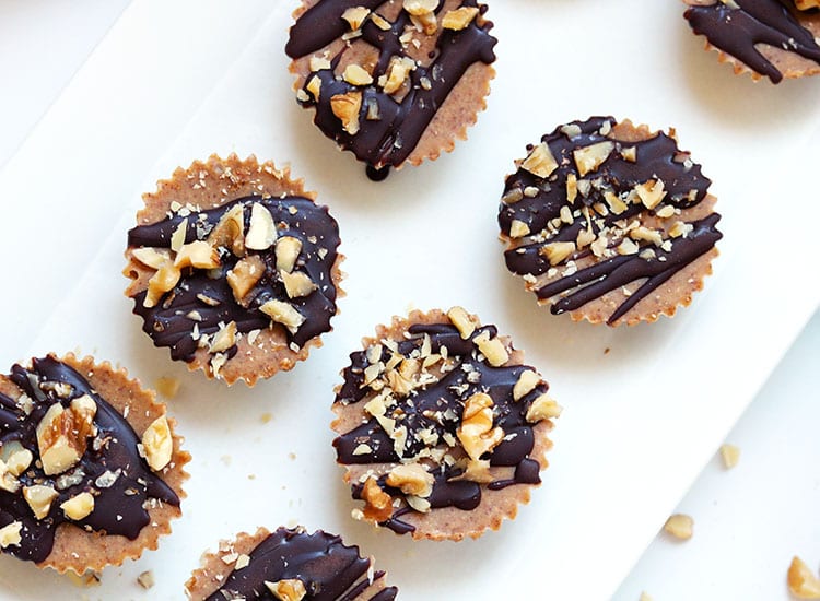 Ashwagandha Fat Bombs With Dark Chocolate Drizzle