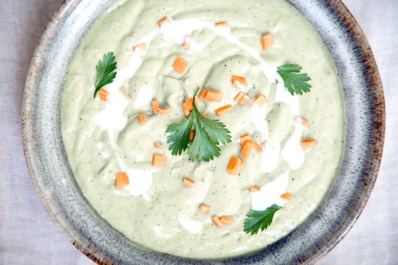 Avocado Soup To Cool Off And Maintain Weight Loss