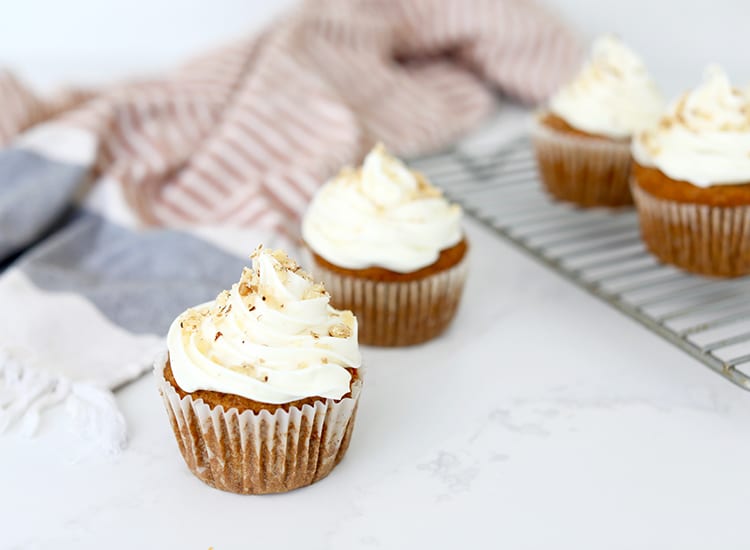 Get Your Veggies In Delicious Carrot Cake Muffins