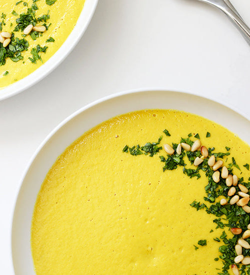 Anti-Inflammatory Cauliflower Carrot Soup
