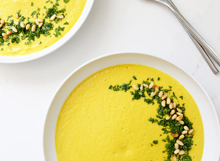 Anti-Inflammatory Cauliflower Carrot Soup