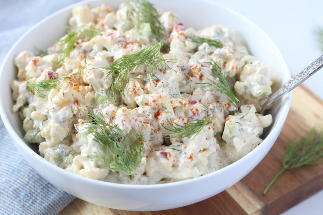 Cauliflower Potato Salad: A Clean Twist on the Summer Classic