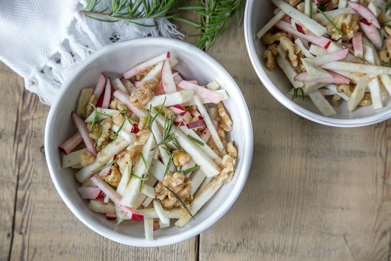 Celery Root And Apple Slaw