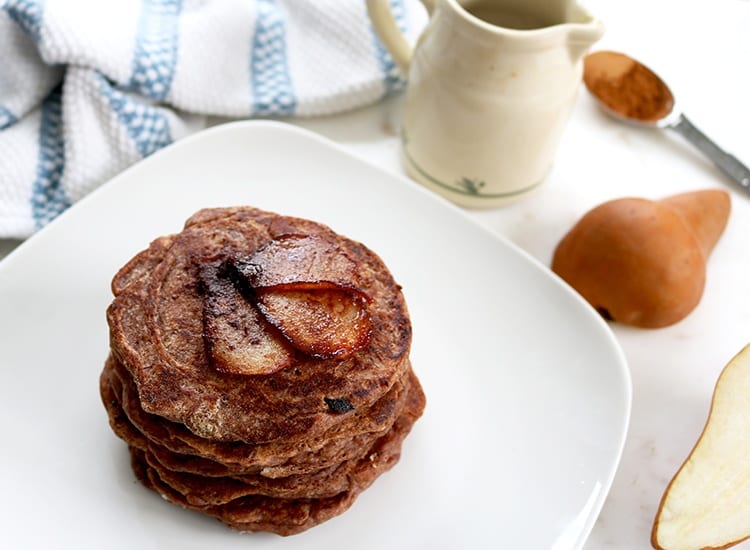 Delicious Cinnamon Pear Gluten-Free Pancakes