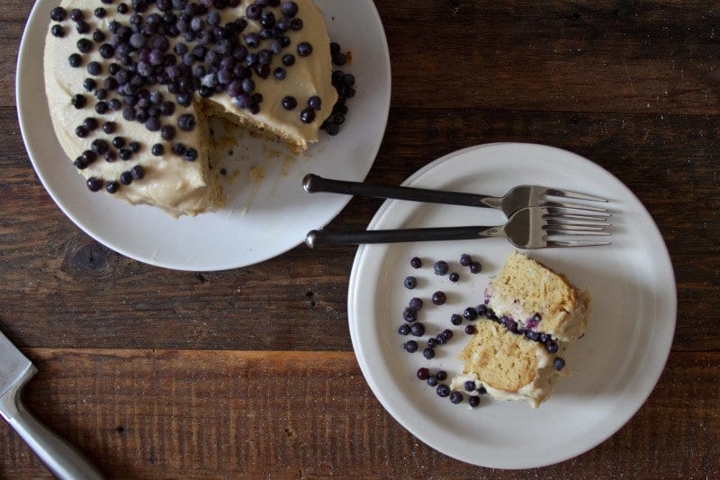 Why You Need To Reward Yourself With This Coconut Blueberry Cake
