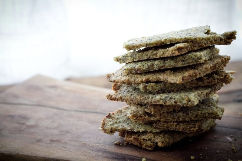 Poppy Seed Dill Crackers