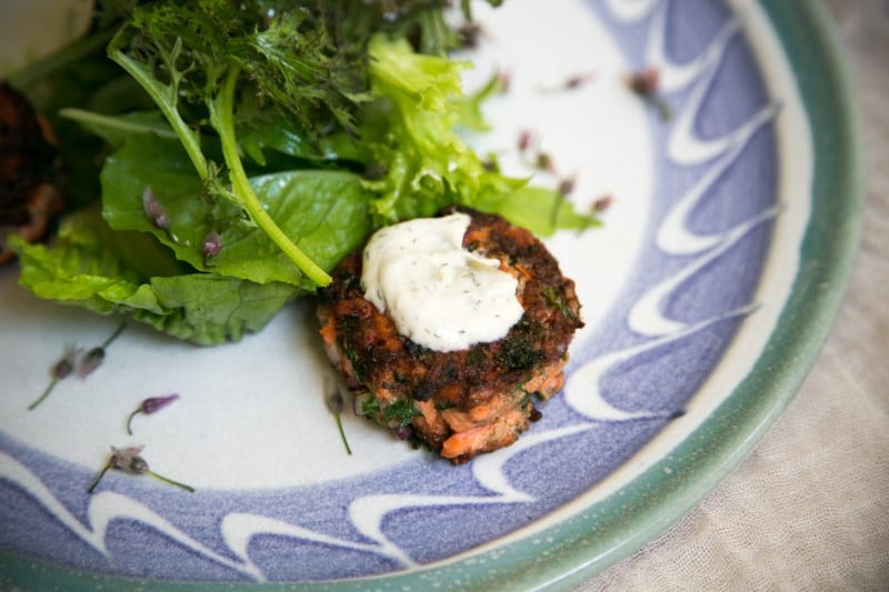 Clean Salmon Cakes Recipe