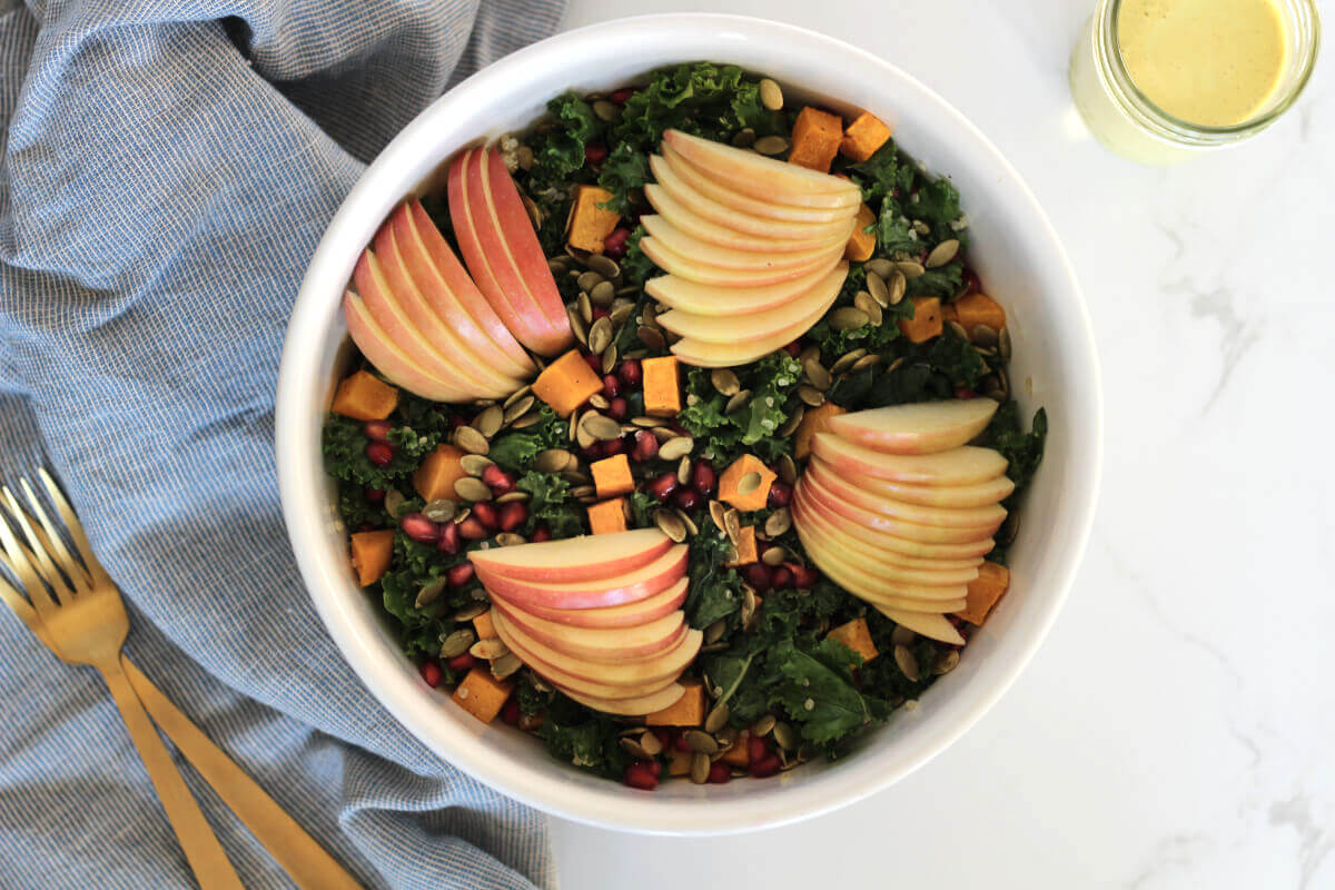 Celebrate the Season With This Festive Fall Harvest Salad