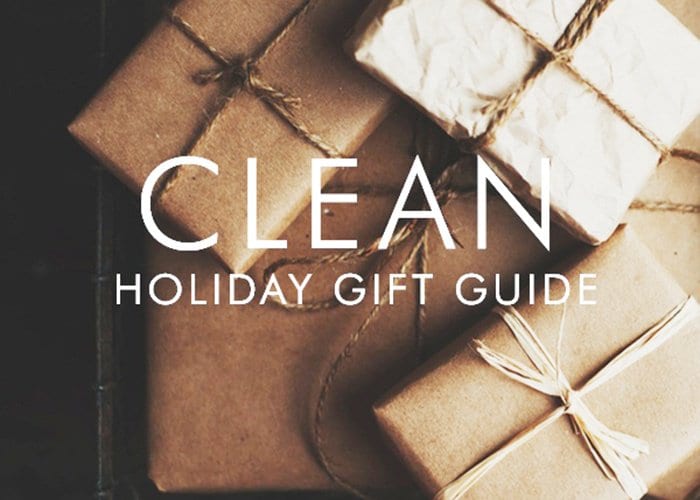 Clean Healthy Holiday Gift Guide