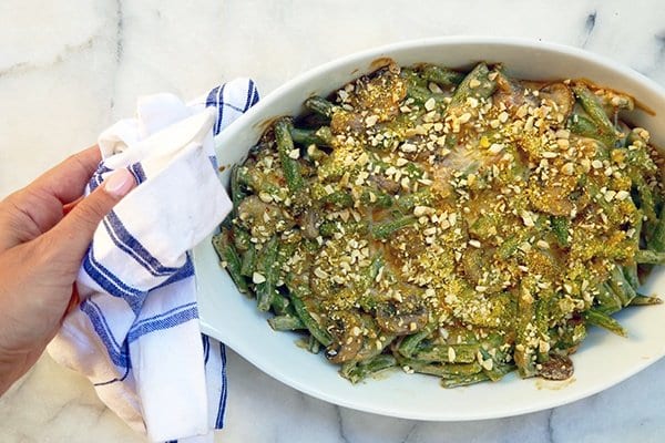 The Best Vegan Green Bean Casserole For The Holidays