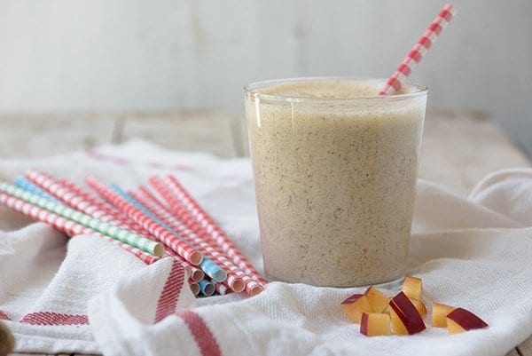Spiced Nectarine Shake
