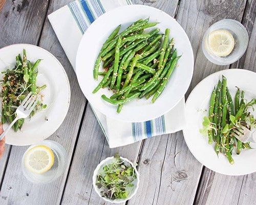 Gingered Green Beans