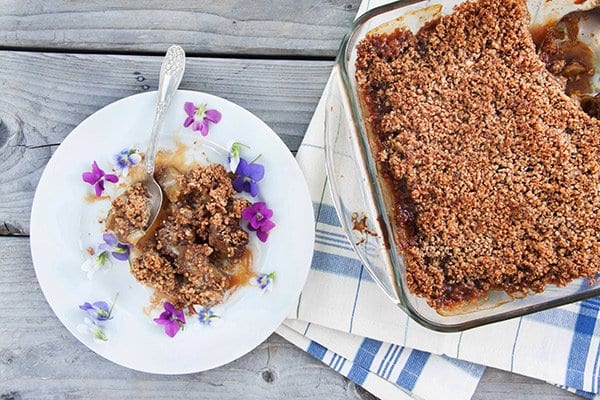 Rhubarb Crisp