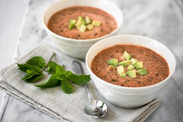 Watermelon Gazpacho To Cool You Down