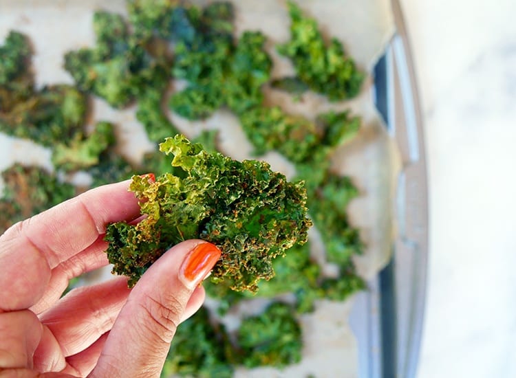 Crunchy Kale Chips Make The Best Snack