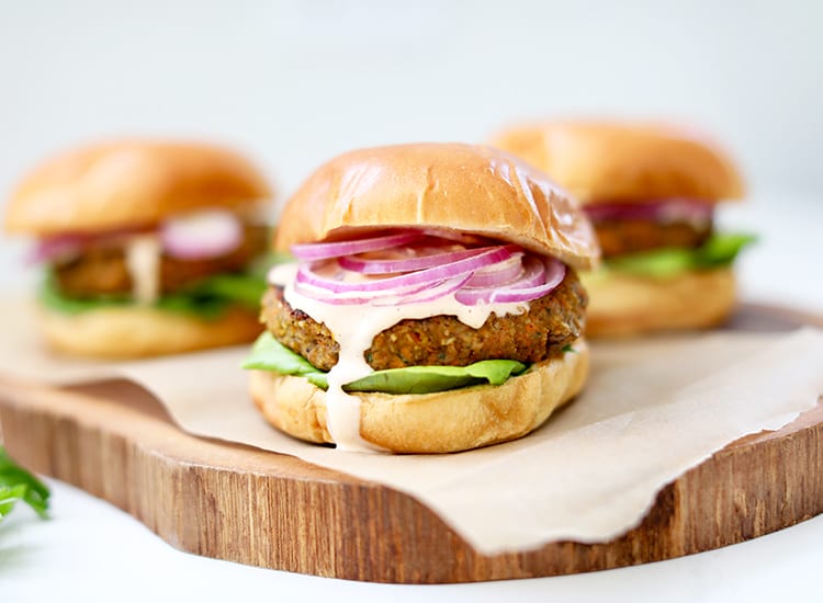 This Lentil Burger Is A Recipe For Backyard Fun