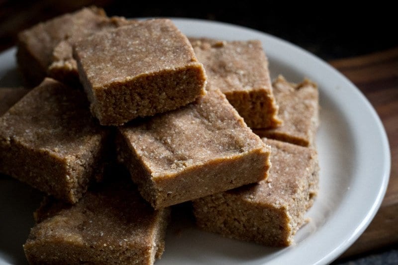 No-Bake Almond Butter Squares