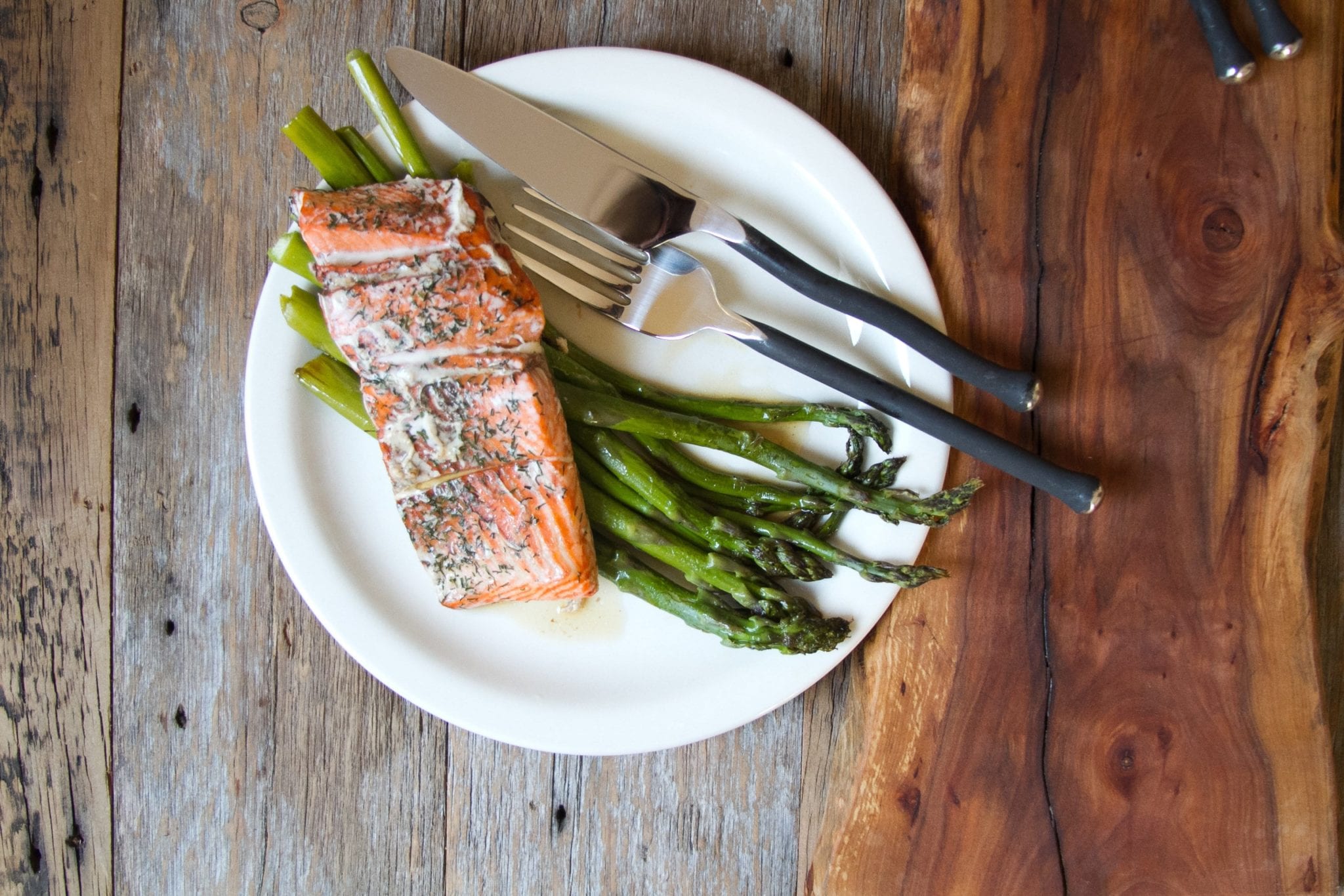 The Best Baked Salmon And Asparagus You'll Ever Have!