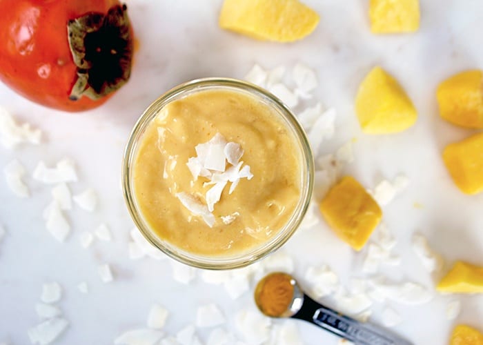 Persimmon Smoothie For A Taste Of Something Different