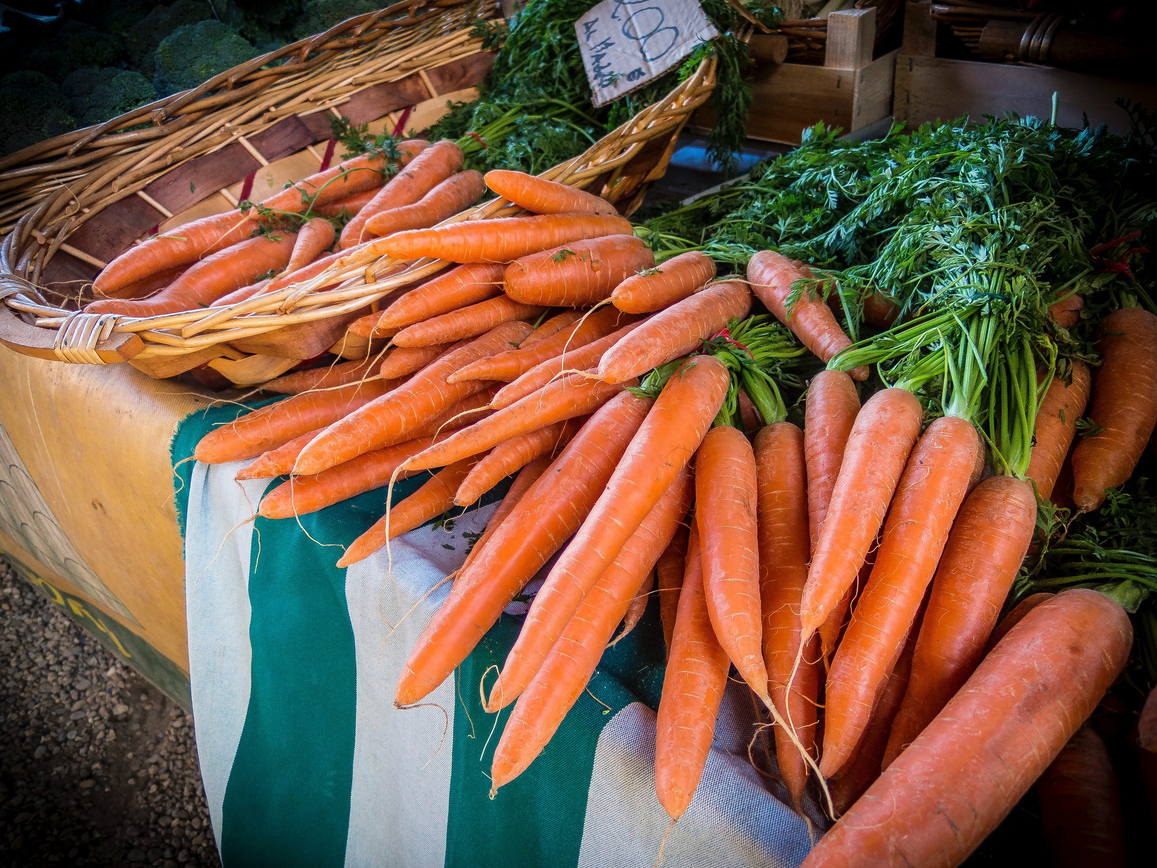 carrots provide a great source of beta carotene