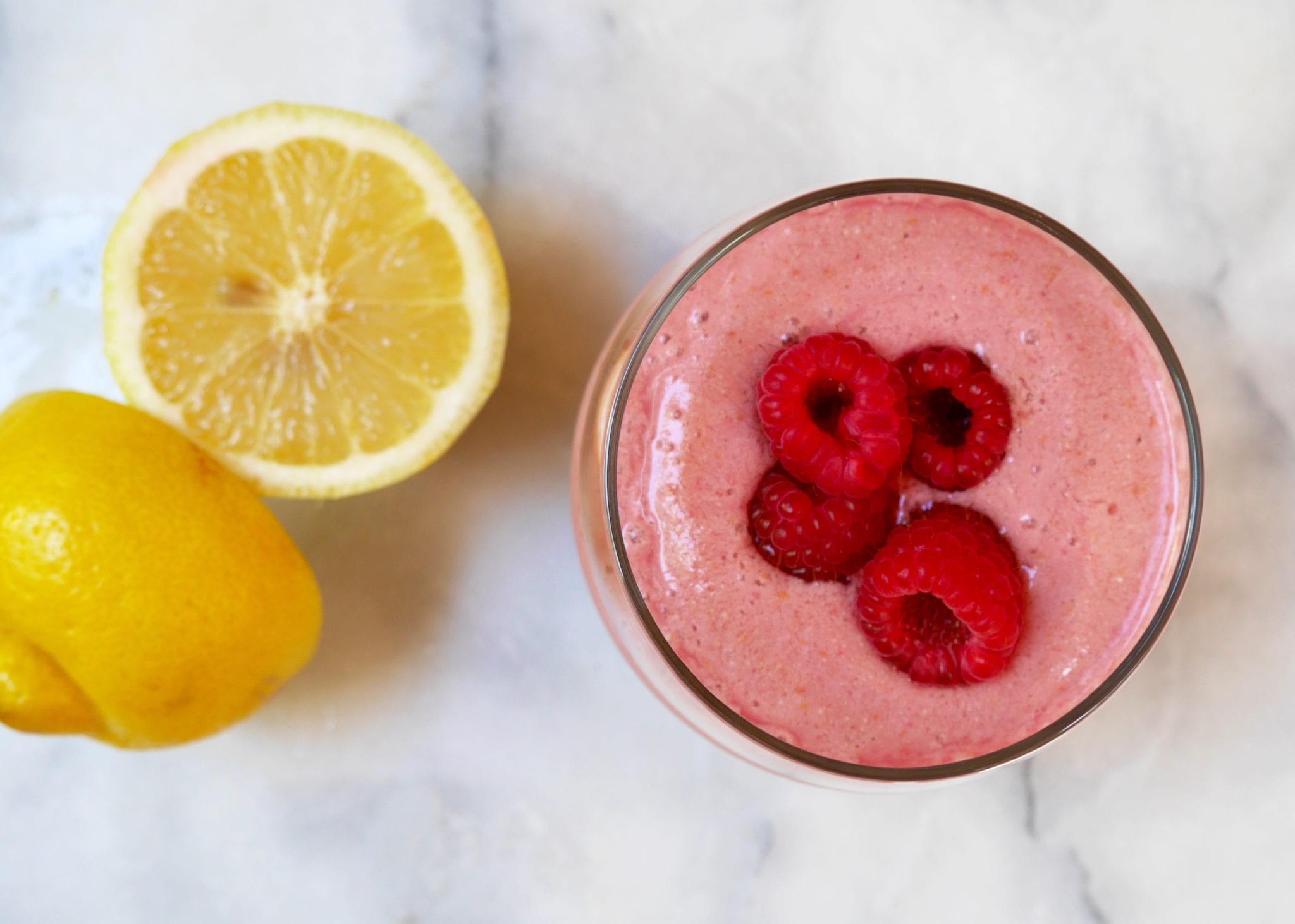 A Raspberry Smoothie With Surprising Protein Power