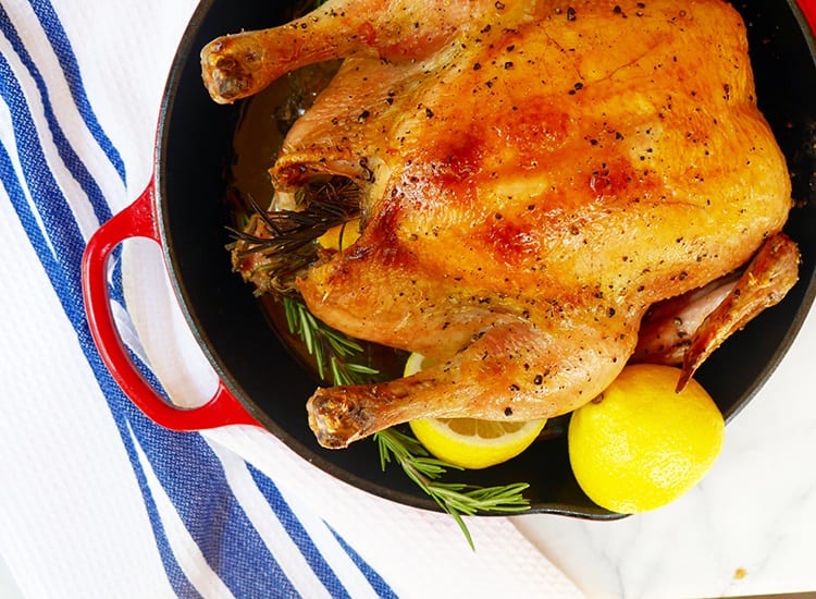 A Simple And Savory Roast Chicken Recipe