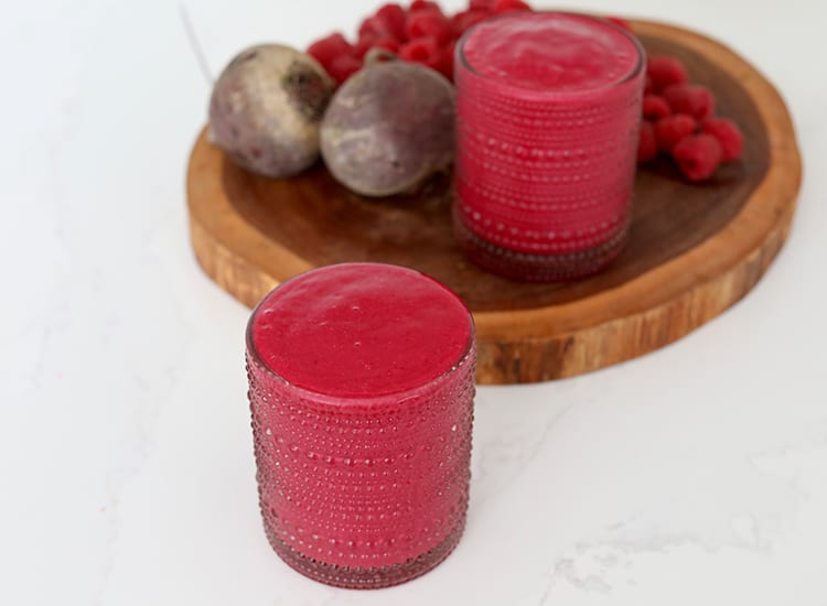 Rose Smoothie To Cool Off For Summer