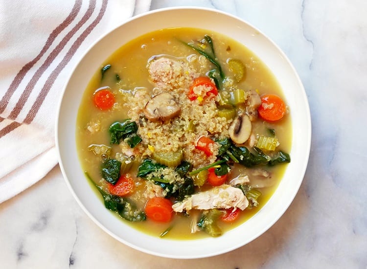 Reduce Inflammation With This Turmeric Chicken Soup Recipe