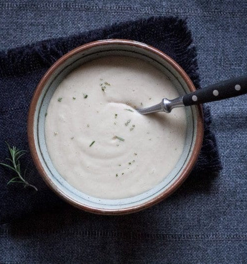 Puréed White Bean Soup
