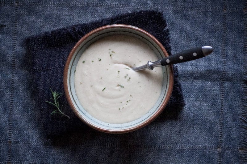 Puréed White Bean Soup