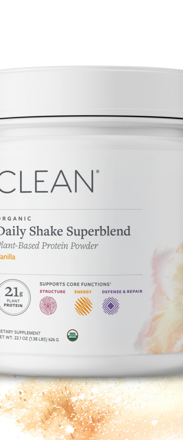 Daily Shake Superblend: Probiotic Protein Powder | Gut • Energy • Muscle