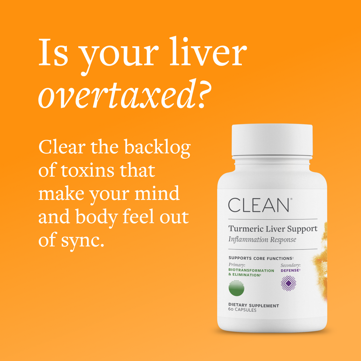Clean Turmeric Liver Support
