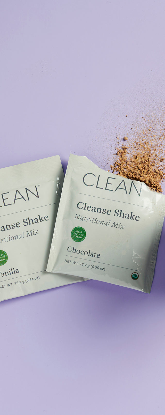 Cleanse Shake Samples