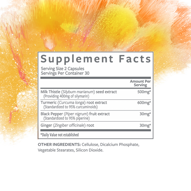 turmeric supplement, liver supplement facts