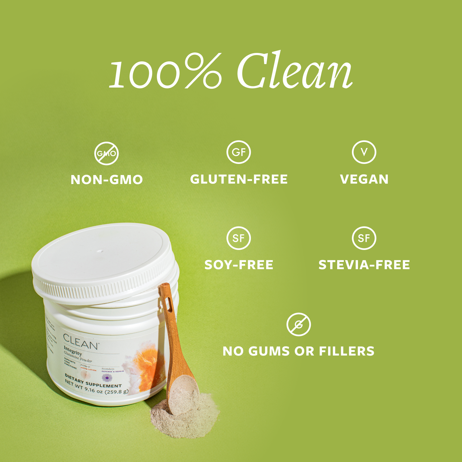 Jump to Gut Integrity L-Glutamine Powder in product gallery