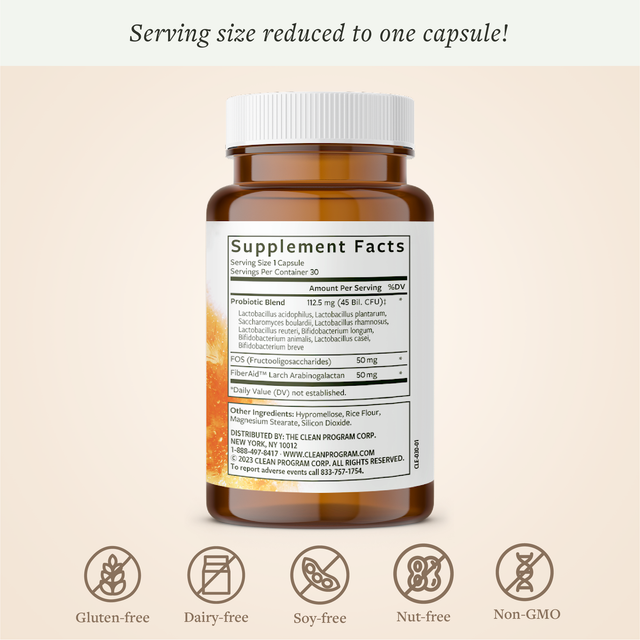 Advanced Gut Boosters, microbiome Balance Biome Supplement Facts