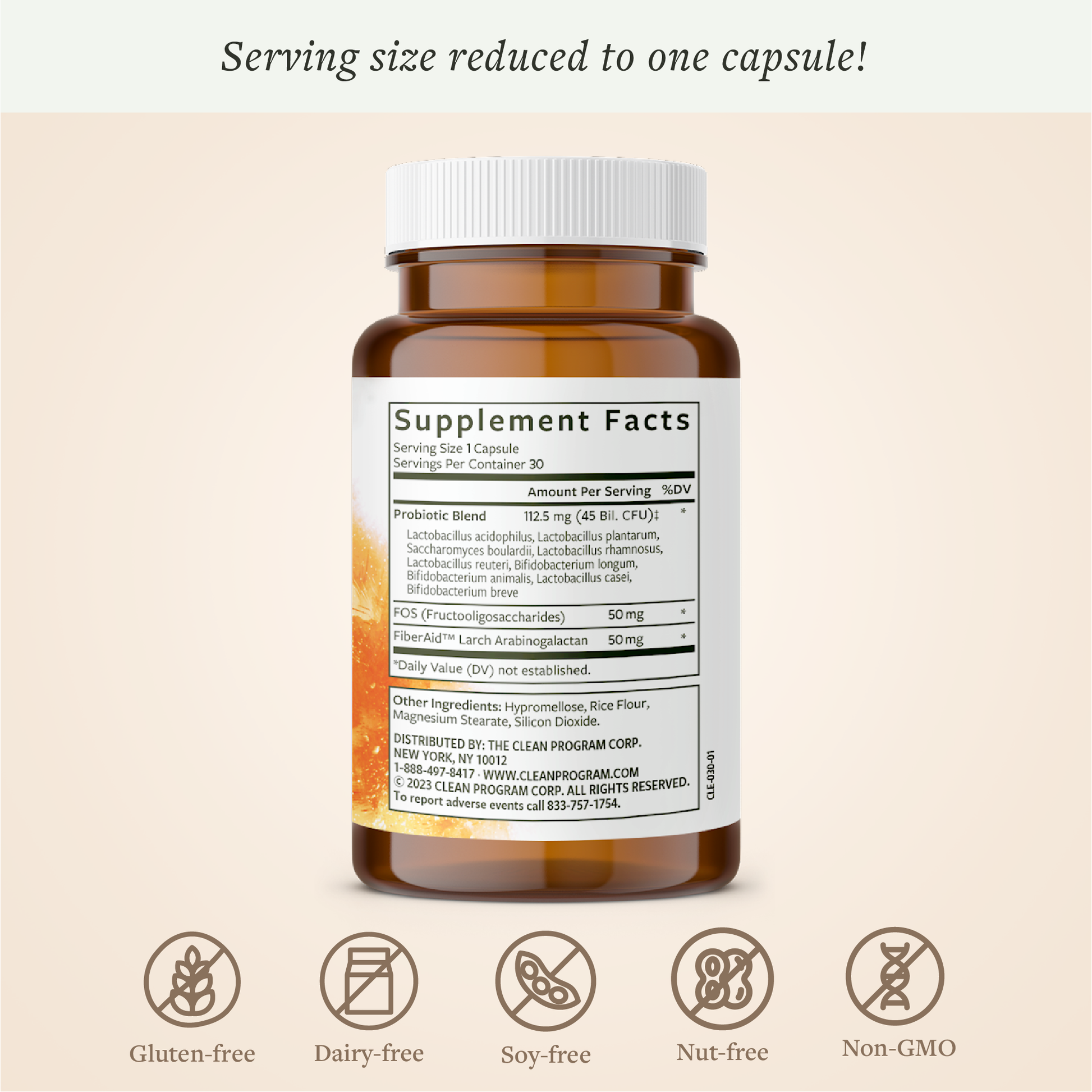 Advanced Gut Boosters, microbiome Balance Biome Supplement Facts