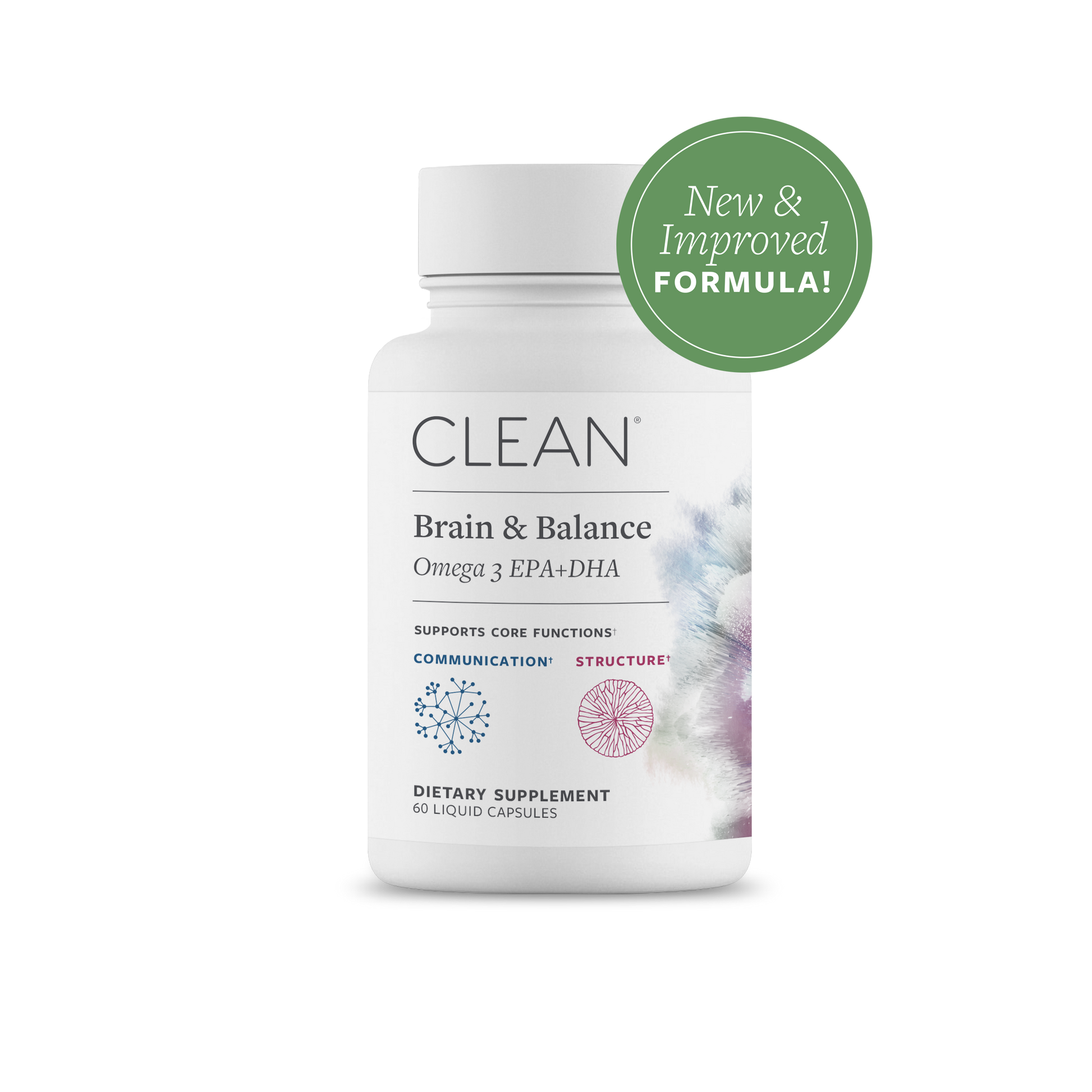 Brain & Balance Omega 3 New & Improved Formula