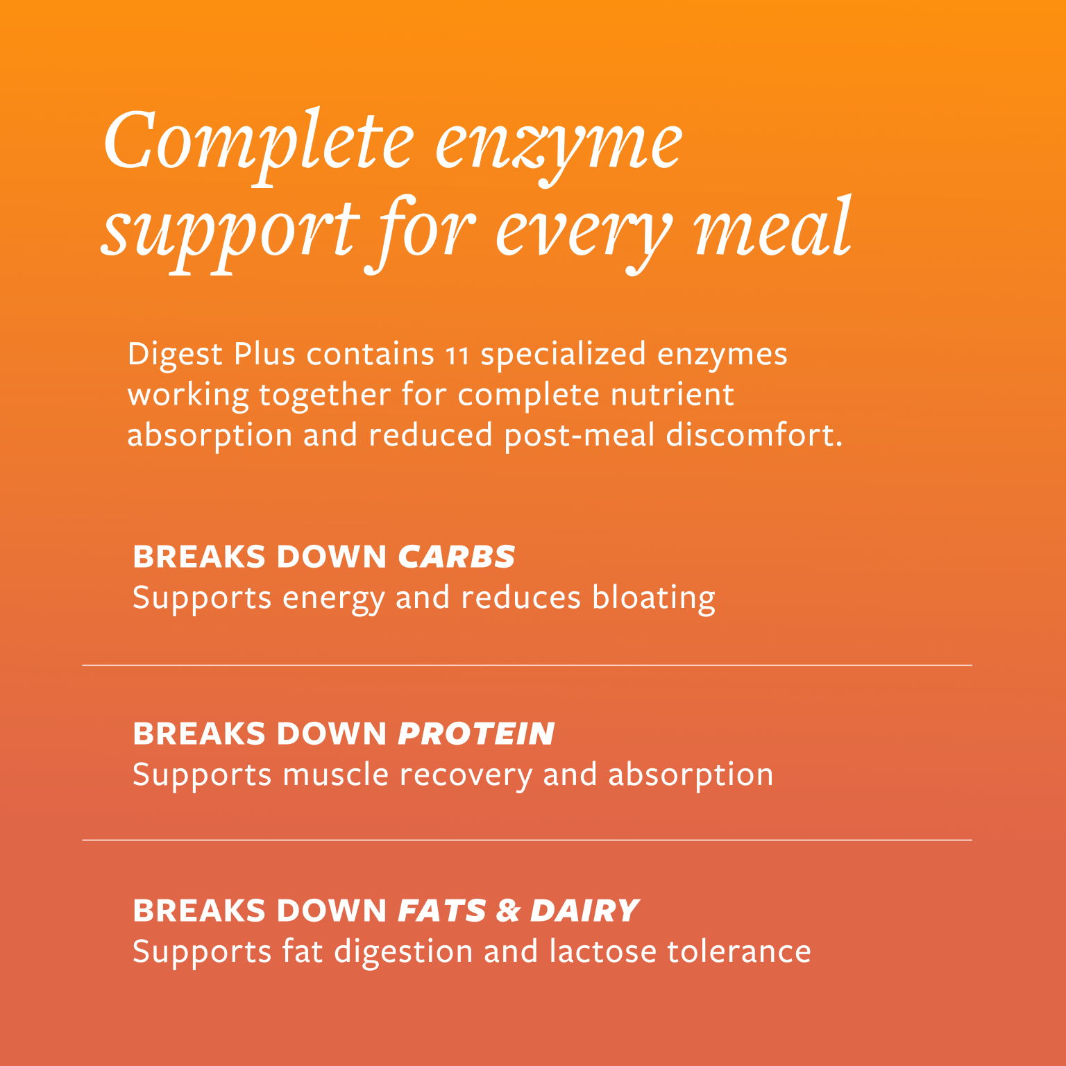 Digest Plus Enzyme